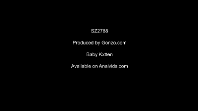 Baby Kxtten's Anal 2021 Christmas With GONZO