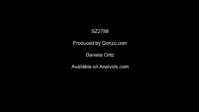 Cover for 'Daniela Ortiz' Anal 2021 Christmas With GONZO'